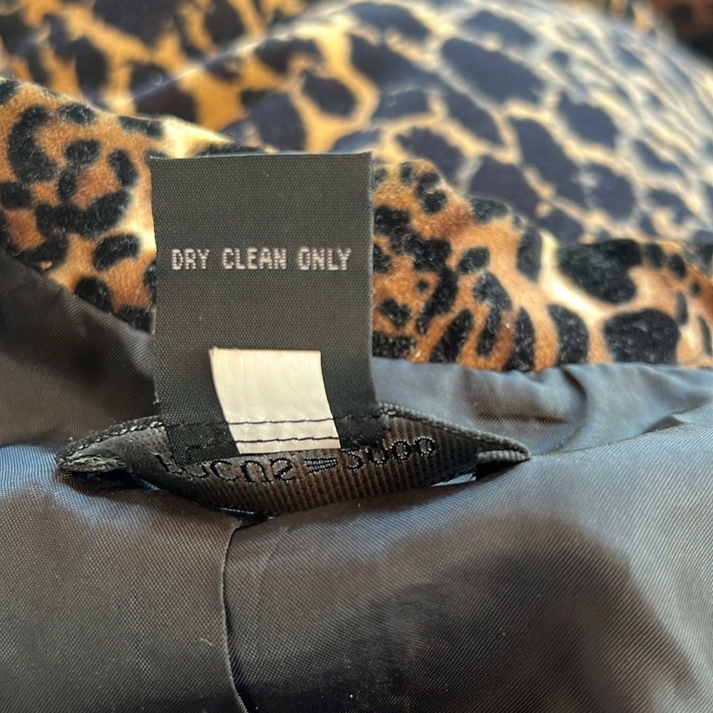 Leopard Print Women's Jacket - Picture 10 of 10